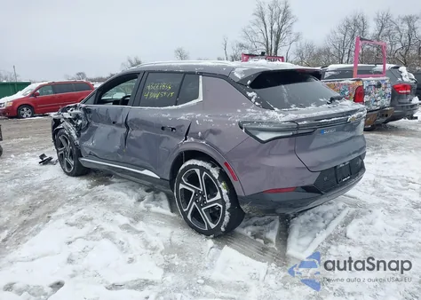 2025 Chevrolet Equinox Ev Lt 2 из США, поврежденный, VIN 3GN7DNRP8SS218898